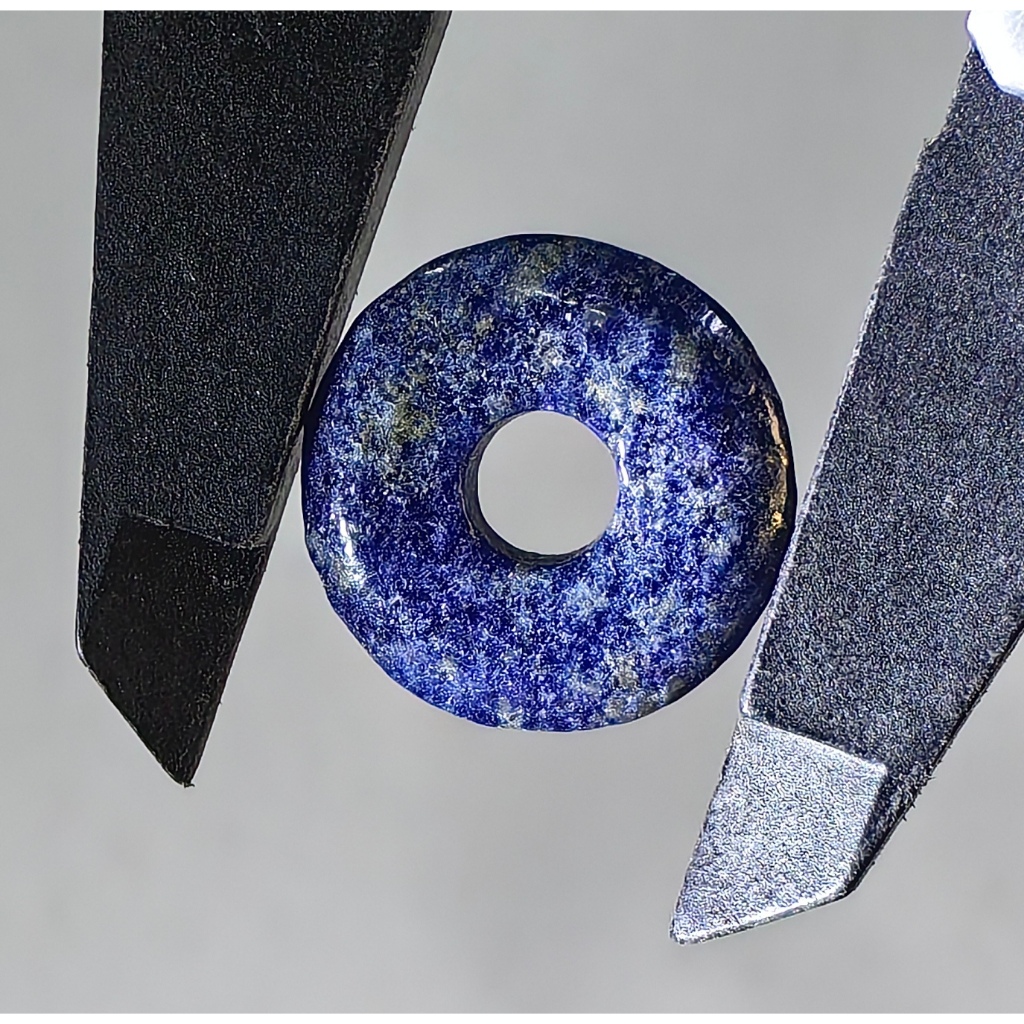 Kristal Semulajadi Lapis Lazuli Loket (โดนัท) / คริสตัลธรรมชาติ Lapis Lazuli จี้ธรรมชาติ青金石水คริสตัลจ