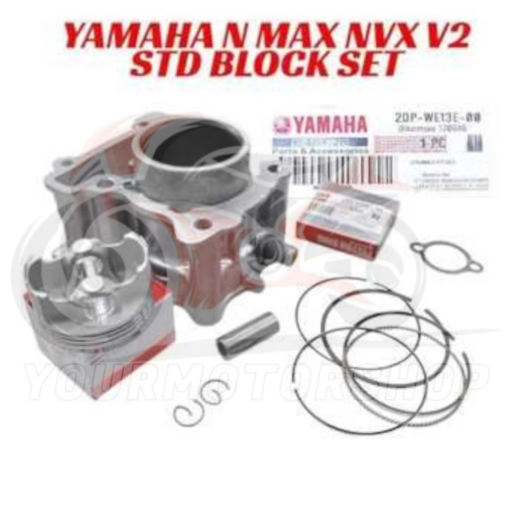 Yamaha N MAX 155 NVX155 V2 NMAX NVX 155 V2 STD บล็อกชุดบล็อกมาตรฐาน N MAX 155 NVX 155