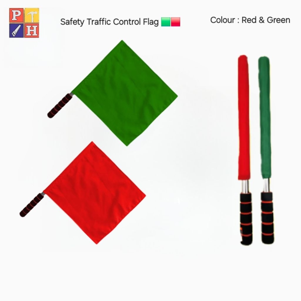 SAFETY FLAG / TRAFFIC CONTROL FLAG / SPORT REFEREE FLAG / BENDERA