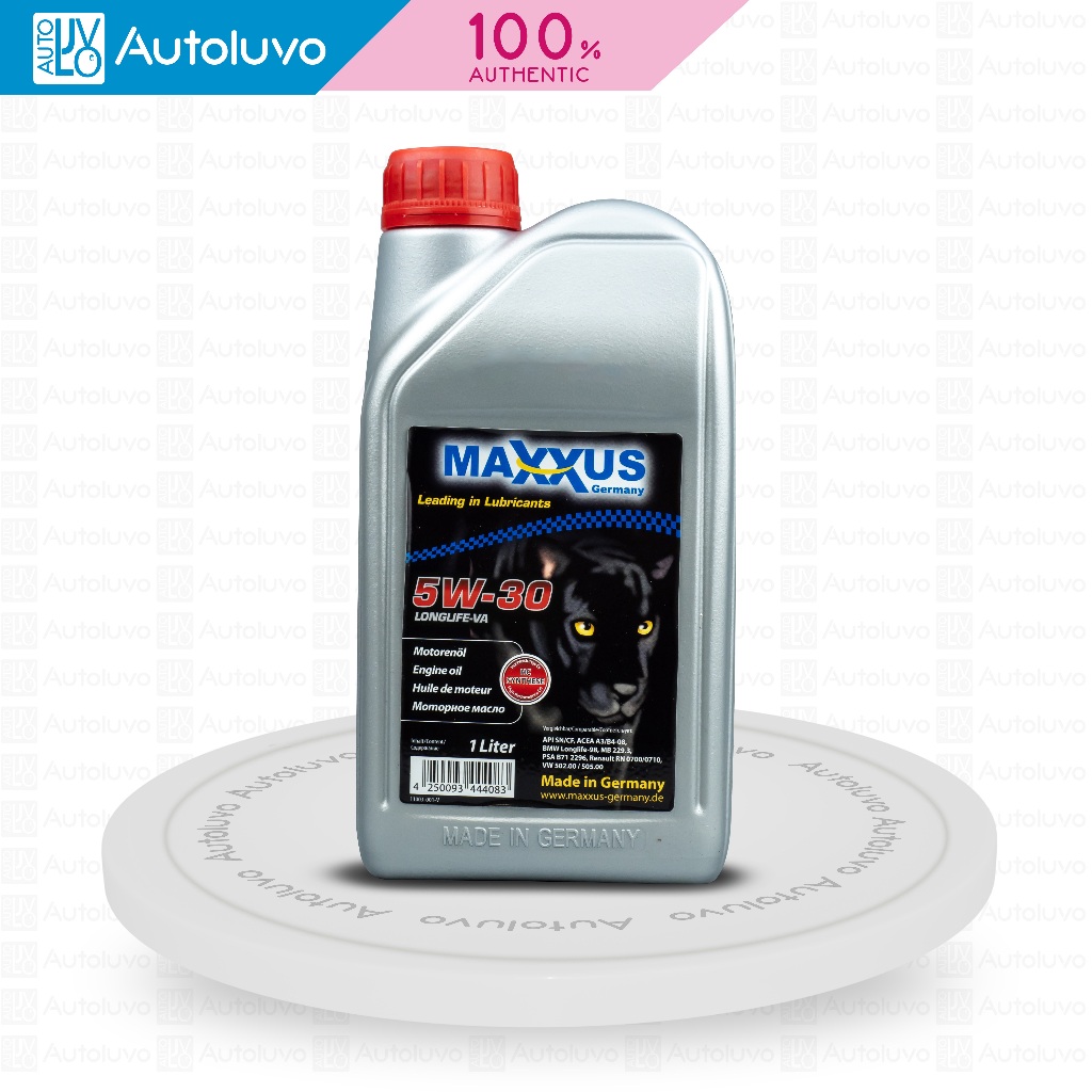 [Maxxus] น้ํามันเครื่อง 5W40 หรือ 5W30 น้ํามันเครื่องสังเคราะห์แท้ Plus & น้ํามันเครื่องสังเคราะห์แท