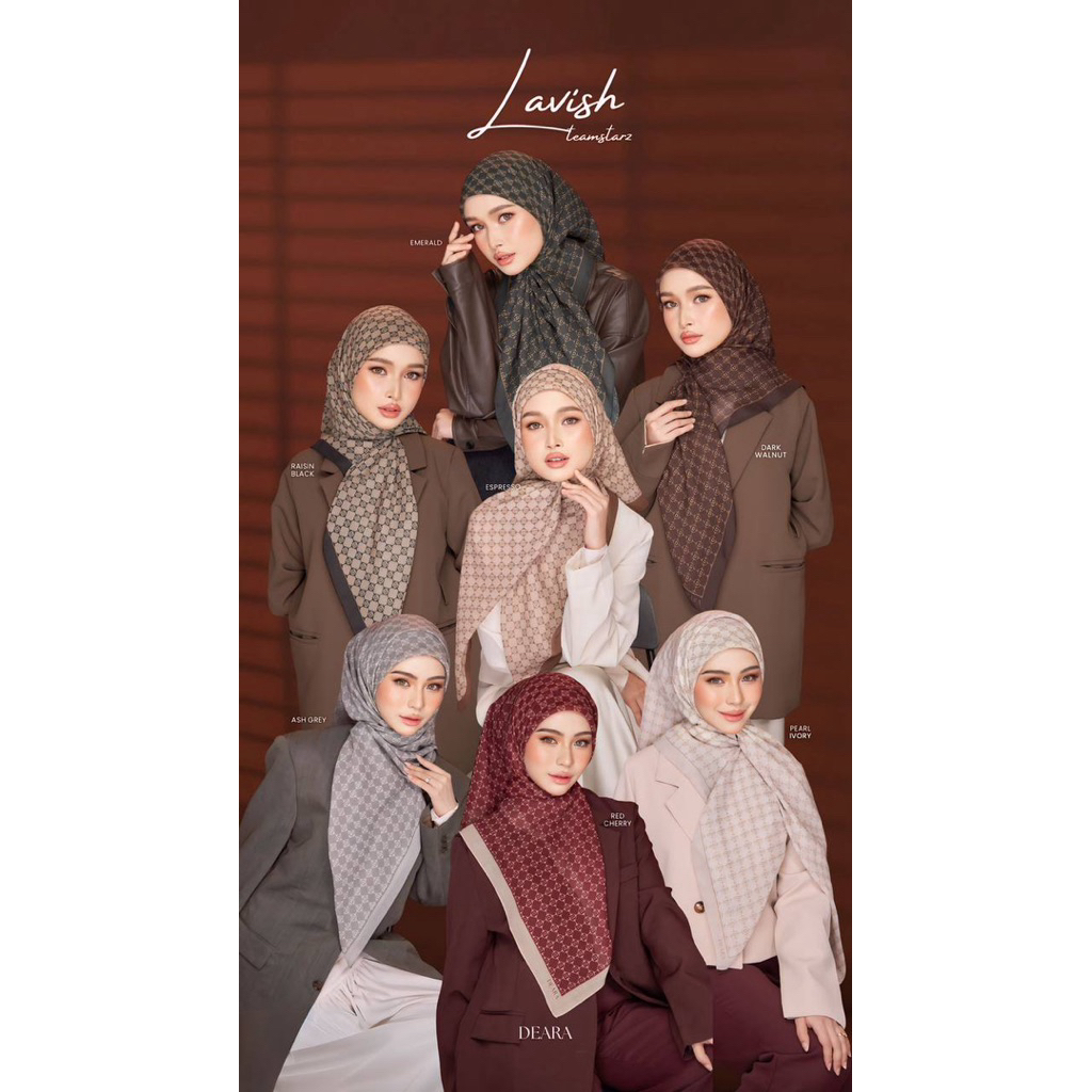 DEARA HIJAB PETALS LAVISH