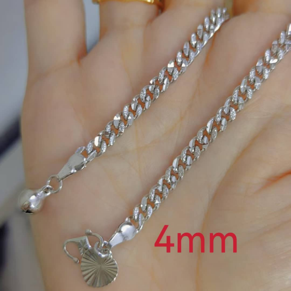 Rantai Tangan / Rantai Kaki Bracelet / Anklet SILVER PLATED