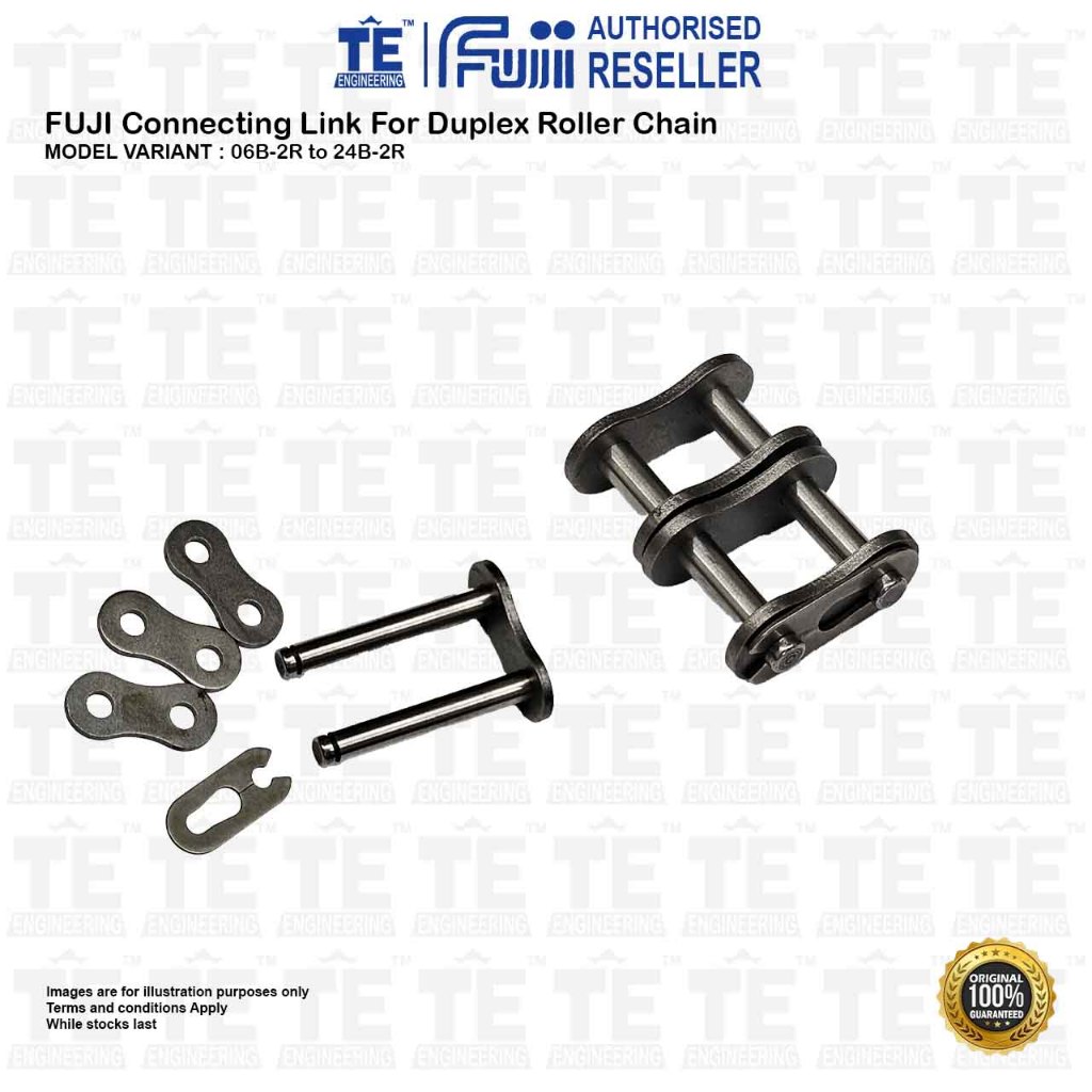 FUJI Connecting Link สําหรับ BS / DIN Duplex Roller Chain ( 06B-2R ถึง 24B-2R)