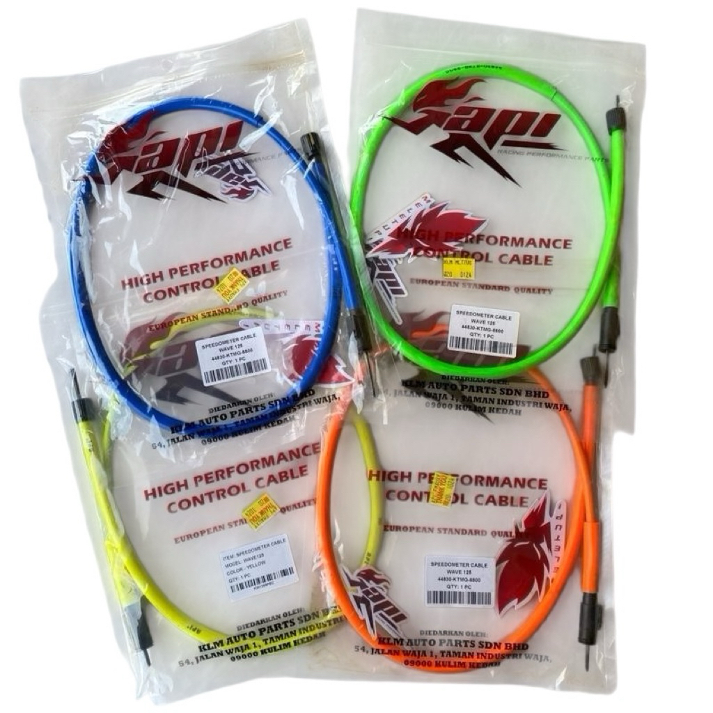 EX5 DREAM EX5-D WAVE100 W100R WAVE110 W110 WAVE125 W125 DASH สายในอนาคต METER สาย SPEEDMETER (COLOUR