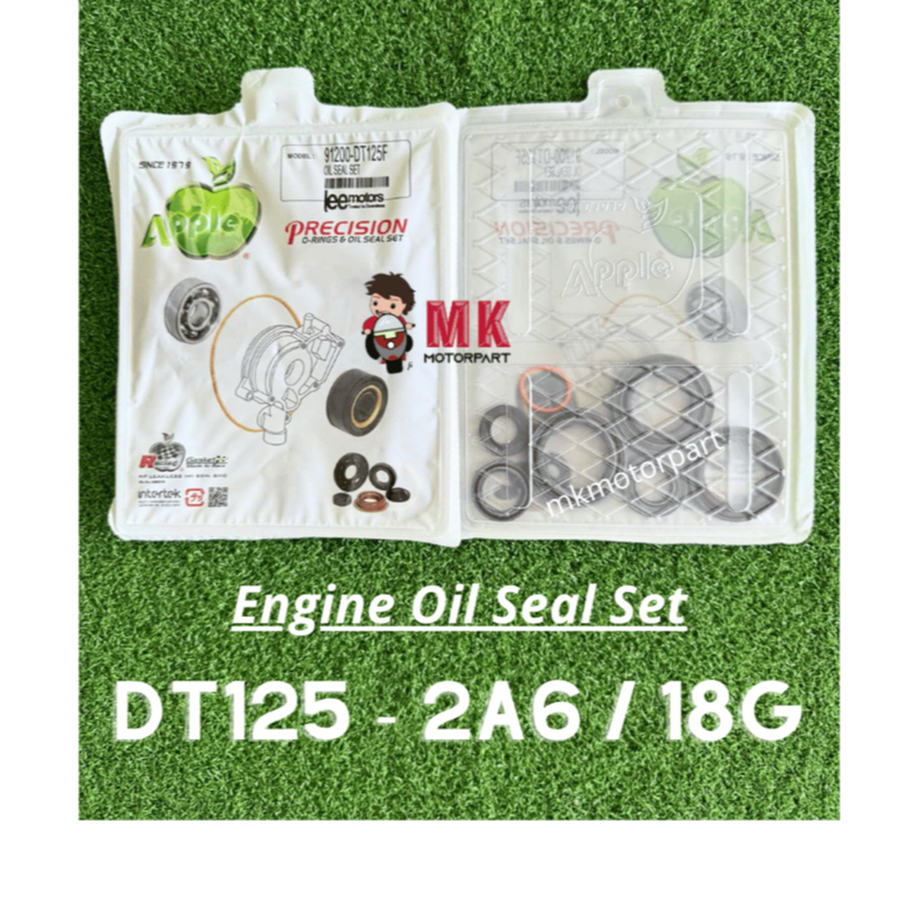 ชุดซีลน้ํามัน Yamaha DT125 Enduro เครื่องยนต์ Overhaul ซีลน้ํามัน Oring DT125F 2A6 2NO 2N0 4F2 18G 3