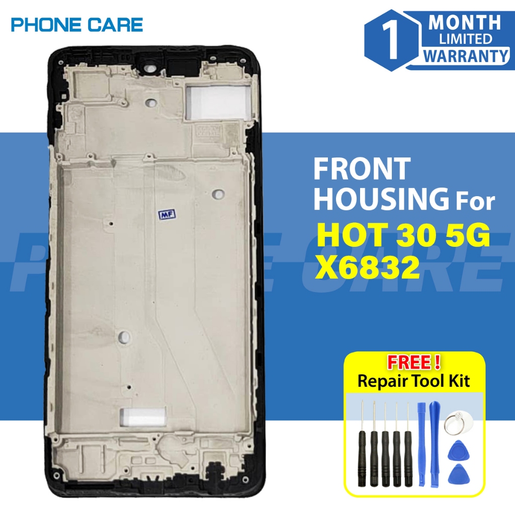ตัวกรอบ LCD ด้านหน้าสําหรับ INFINIX HOT 30 5G X6832