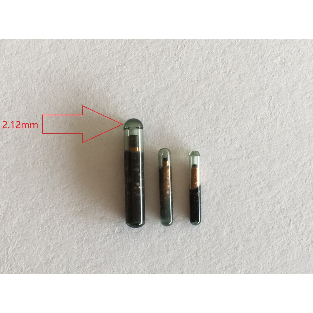 ISO Country Code 458 , 2.12mm เส้นผ่านศูนย์กลาง Microchip Transponder PIT Tag