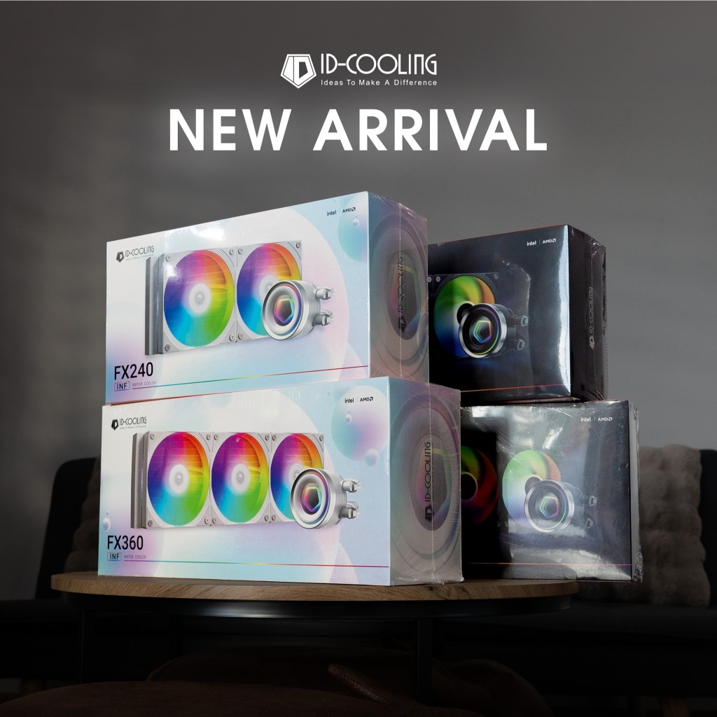 ID-COOLING FX240 INF ARGB Series CPU AIO LIquid Cooling / 240 / 360