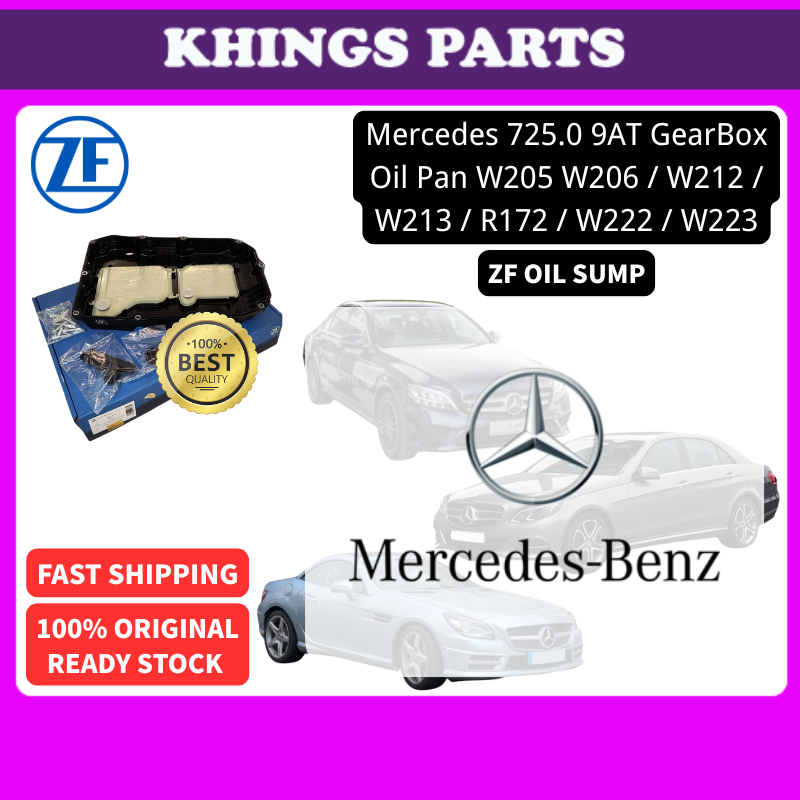 ZF น้ํามัน Sump Mercedes 725.0 9AT GearBox กระทะน้ํามัน W205 W206 / W212 / W213 / R172 / W222 / W223