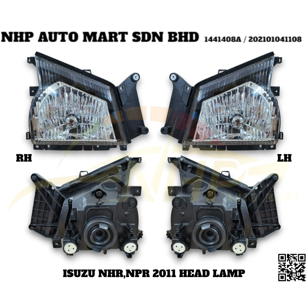 Isuzu Hicom NHR NKR NPR 2004-2011 ไฟหน้า ไฟหน้า ไฟหน้า NEW PRODUCT 100% ใหม่