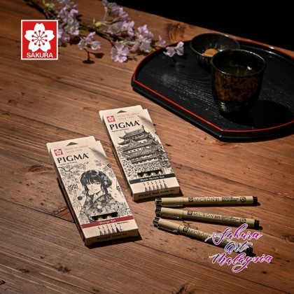 PIGMA MICRON SKETCH และชุดมังงะ