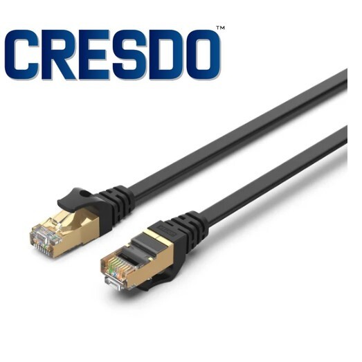 Unitek Cat 7 SSTP RJ45 สายอีเธอร์เน็ตแบนกว่า 10M C1897BK