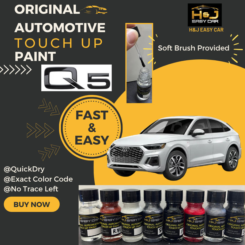 AUDI Q5 ยานยนต์ COLOR CODE สีสัมผัส 10ML