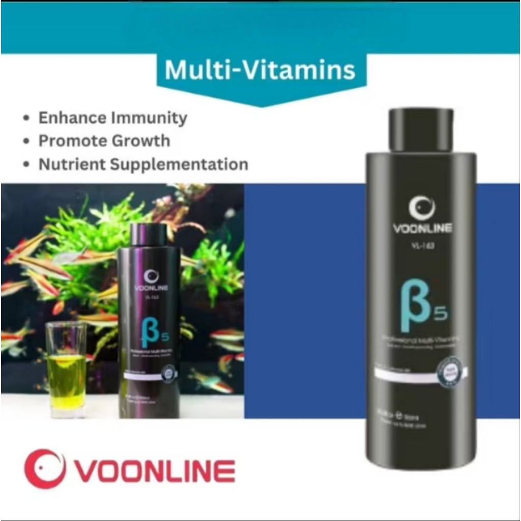 Voonline 5 Multi-Vitamins Aquarium สําหรับปลา