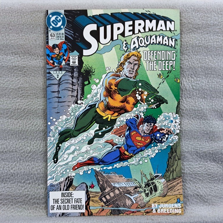 Superman 63 (ซีรีส์ที่ 2 DC Comics) Dan Jurgens (SUPERSERIES)