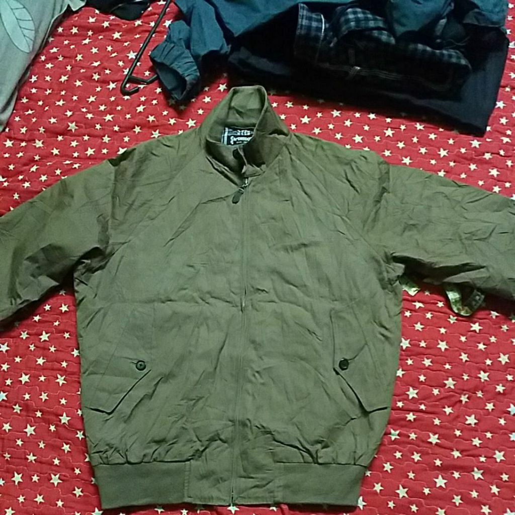 LIGHT JACKET HARINGTON STYLE MC GREGOR SIZE M 22X26 INCH LIKE NEW