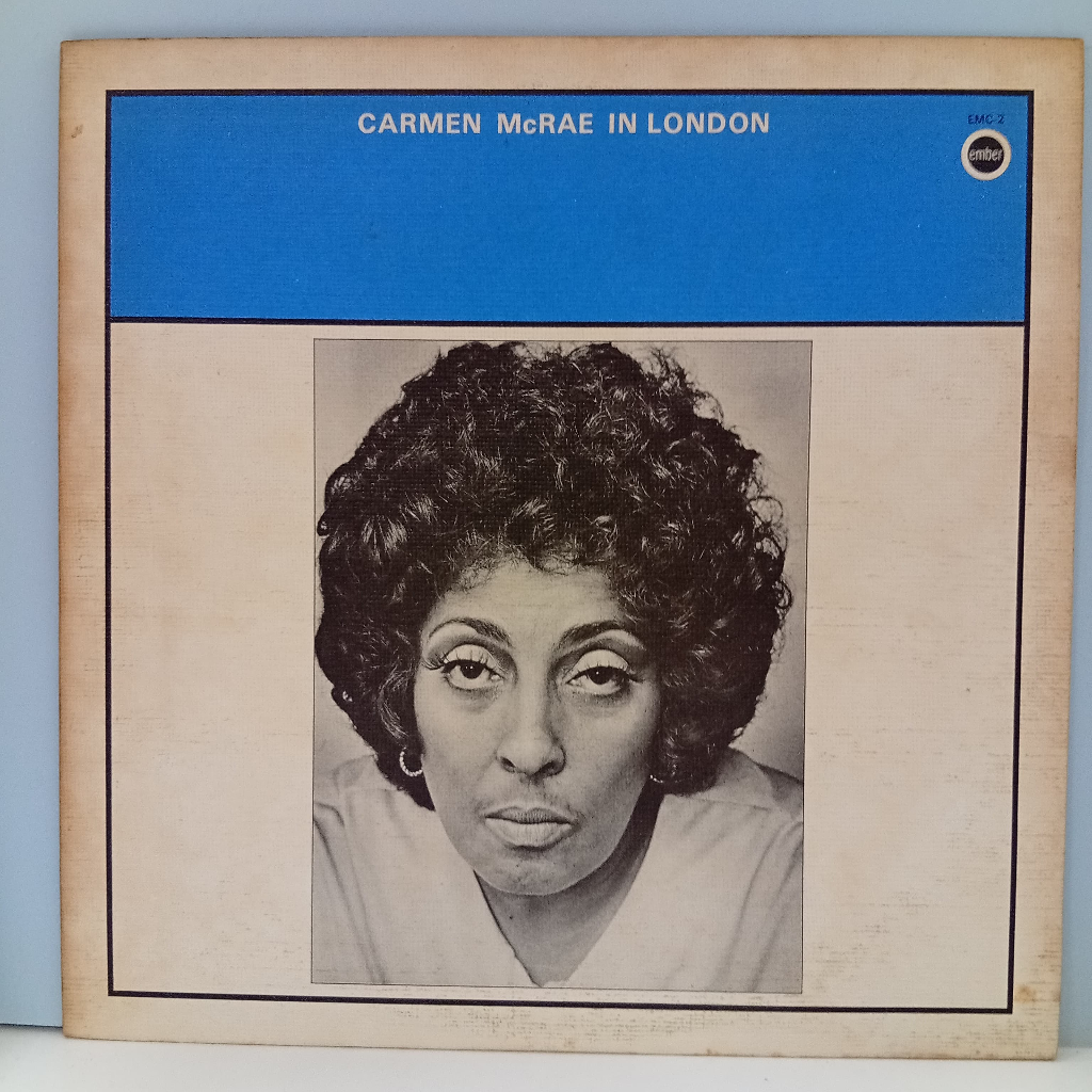 CC39-20 LP TERPAKAI [ CARMEN MCRAE - CARMEN MCRAE IN LONDON ] LP มือสอง < G >