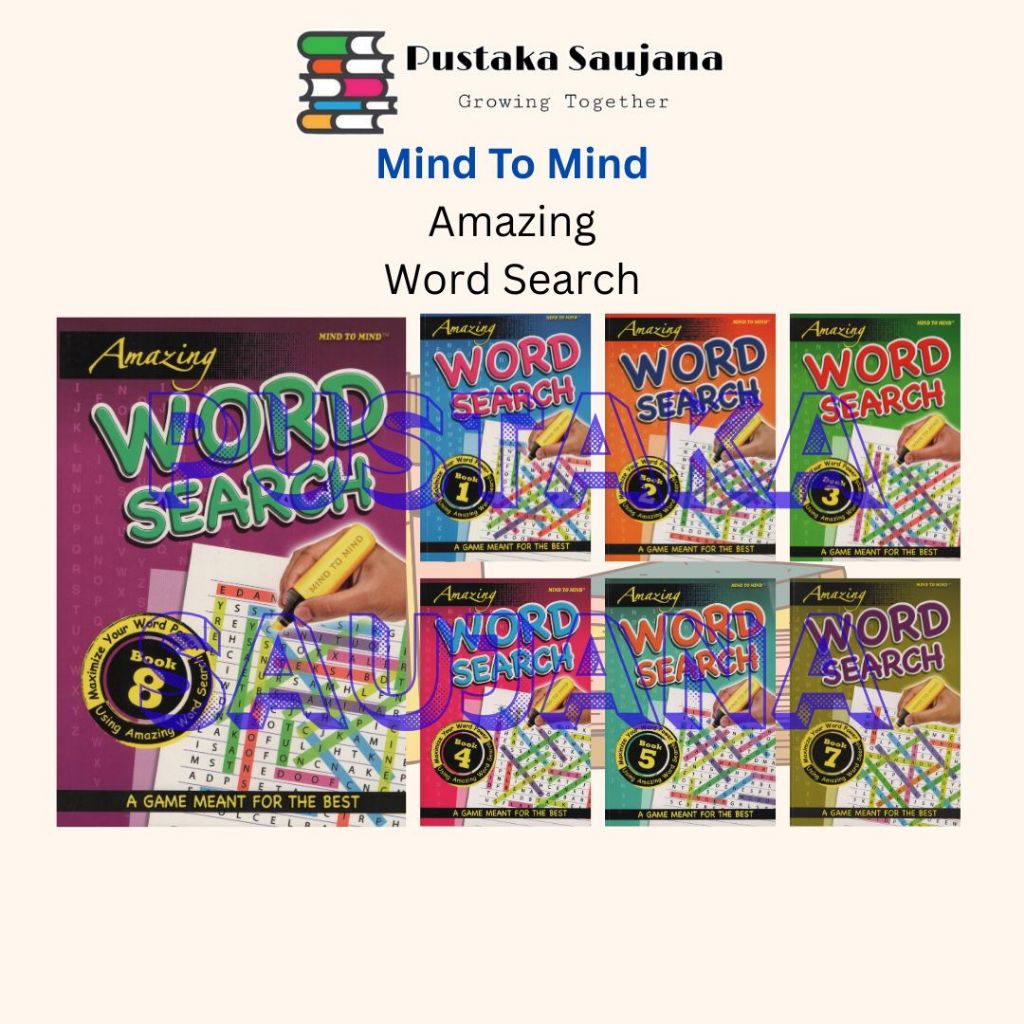 [SAUJANA] Mind To Mind Amazing Word Search