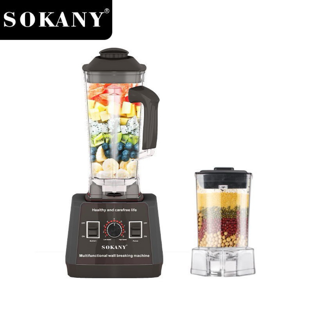 Heavy Duty Ice Blender Machine น้ําผลไม้ Vege Smoothie เครื่องบดธุรกิจ