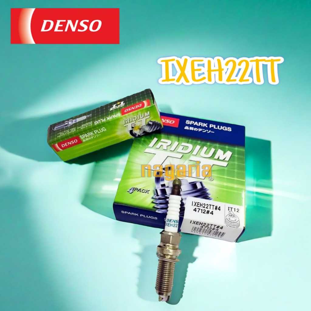 IXEH22TT (4712) DENSO IRIDIUM SPARK PLUG สําหรับ ALMERA LIVINA TEANA PERSONA PREVE SAGA BEZZA MYVI