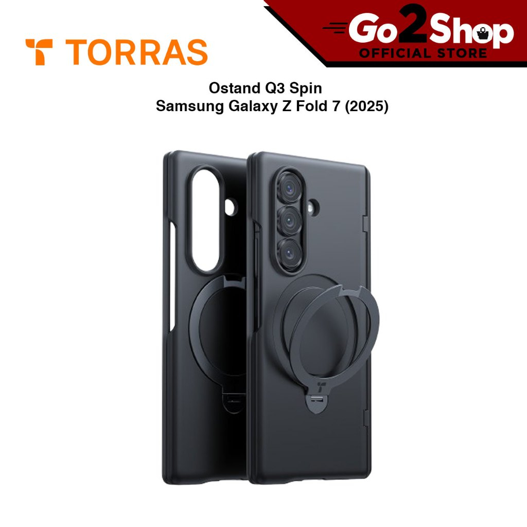 TORRAS Ostand Q3 Spin Case สําหรับ Samsung Galaxy Z Fold 7 (2025)