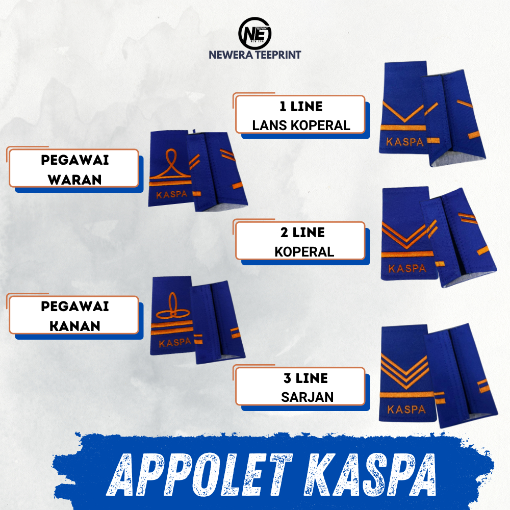 ป้าย KASPA EPOLETS/CASPA RANKS