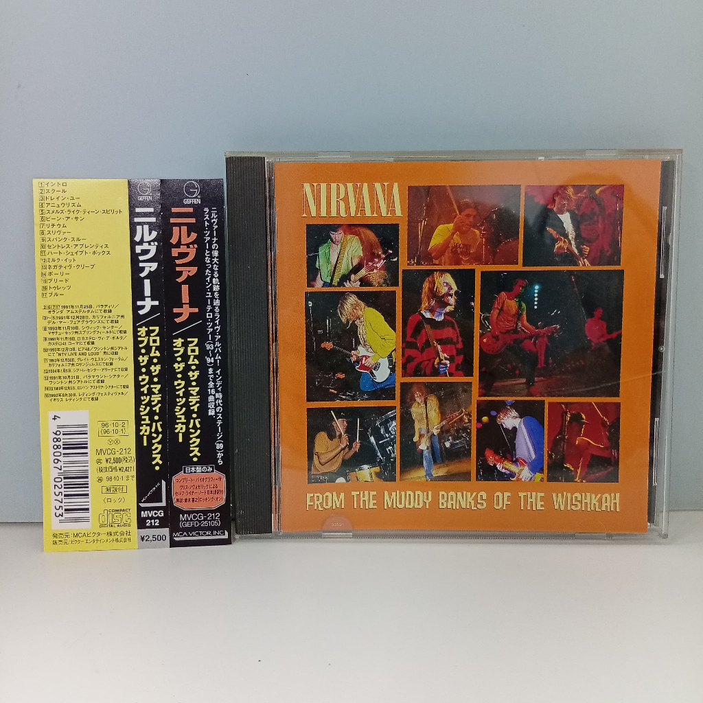 U270-35 CD TERPAKAI [ NIRVANA - จาก THE MUDDY BANKS OF THE WISHKAH ] USD CD U270-35