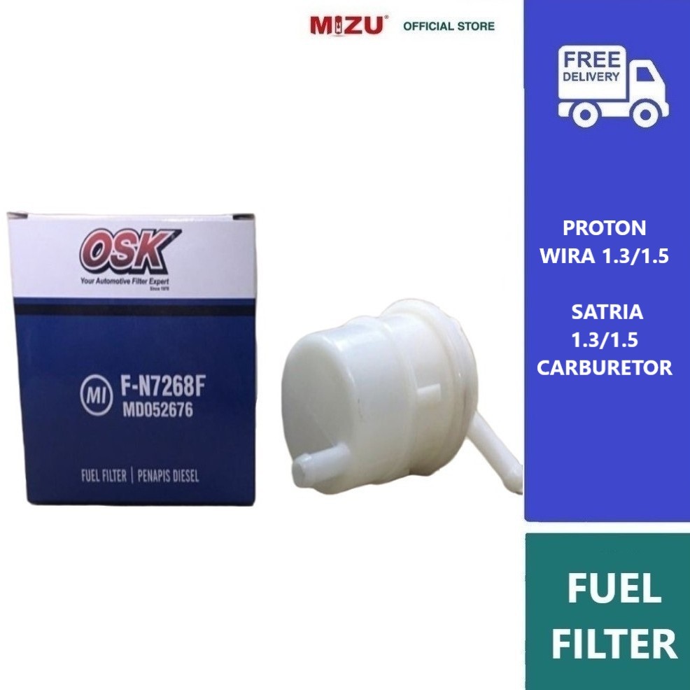 MIZU OSK F-N7268 FUEL FILTER WIRA , SATRIA CARBURETOR ENGINE (F-N7268)