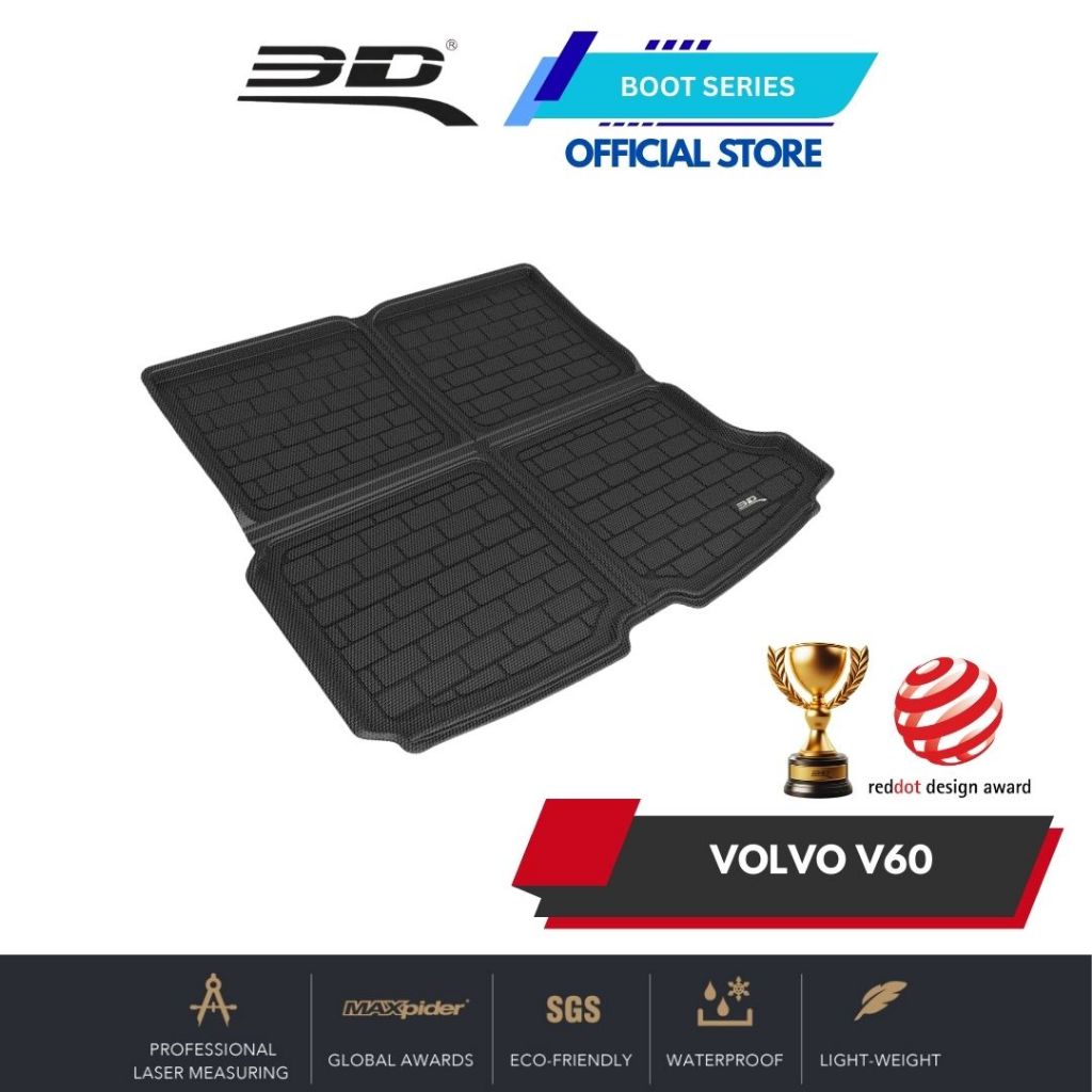 3D BOOT Liner Volvo V60 (2020 - ปัจจุบัน)