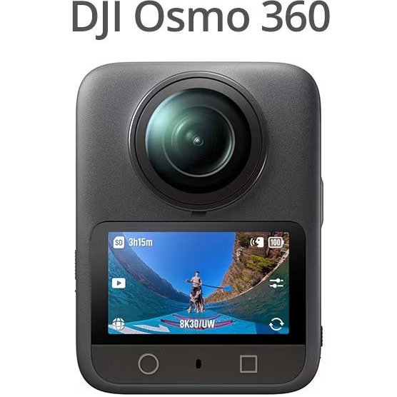กล้อง DJI Osmo 360 Standard Combo 8K วิดีโอ 4K/120fps 120MP
