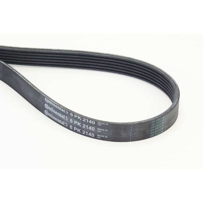 Mercedes Benz W202 W203 W124 W210 M111 M104 เครื่องยนต์ CONTINENTAL พัดลม V-Ribbed เข็มขัด 2140K6 6P