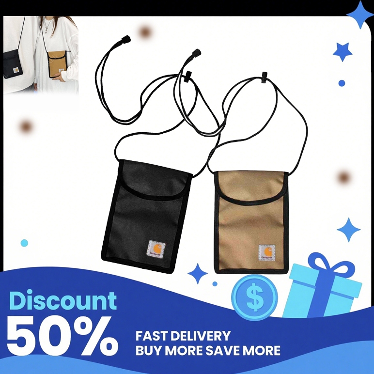 Simple Crossbody Bag Canvas Sling Bag Chest Bag Phone Bags Casual Simple School Bag Bagpack Casual S