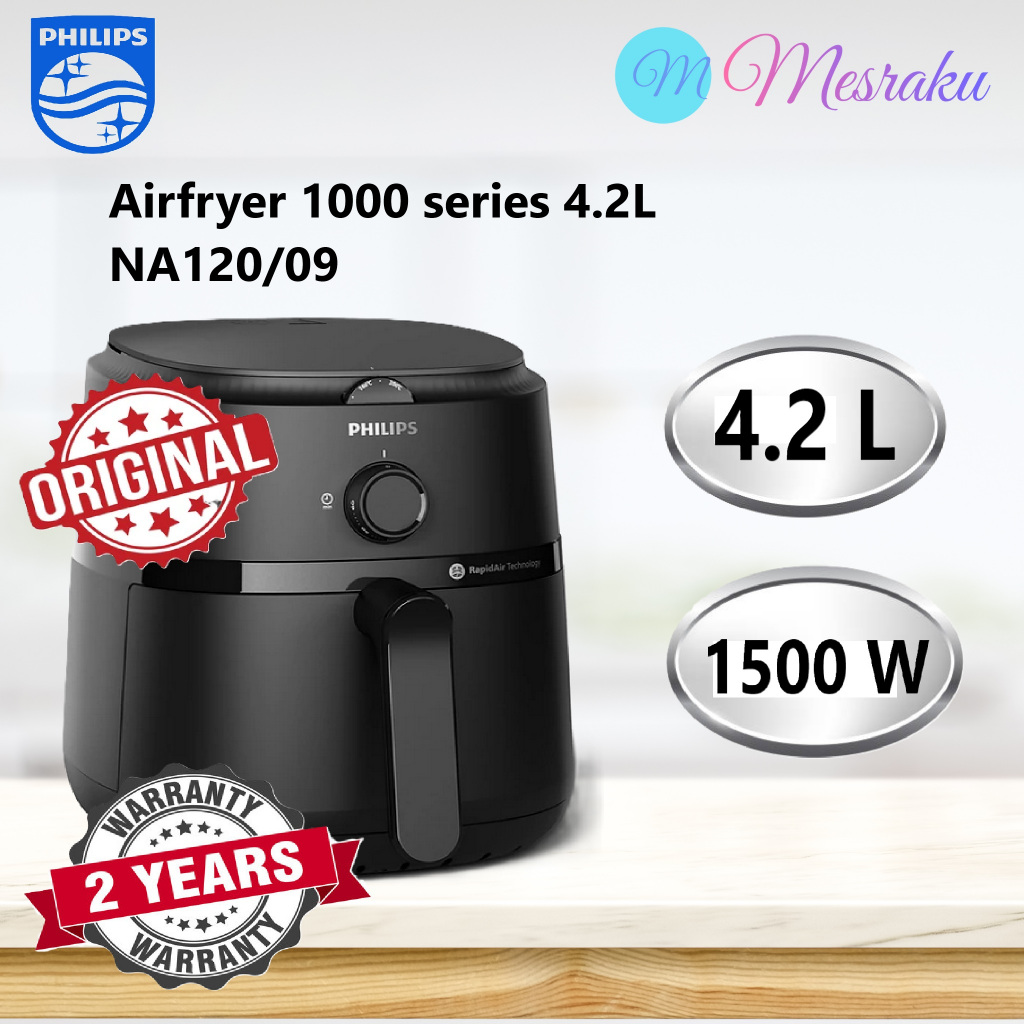 Philips 4.2L Air Fryer- 1000 Series NA120/09