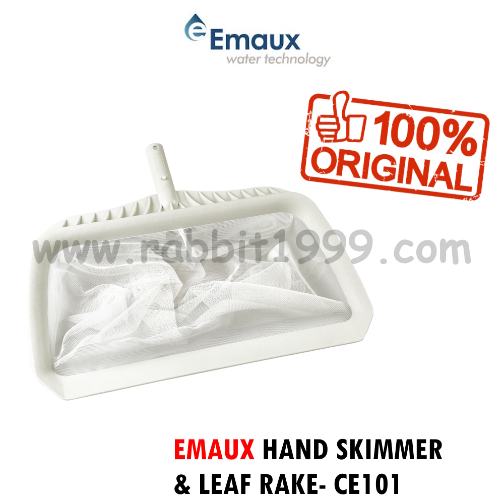 EMAUX HAND SKIMMER & LEAF RAKE - CE101 / EMAUX คราดใบไม้ / คราดใบสระว่ายน้ํา / EMAUX CE101 / คราดใบส
