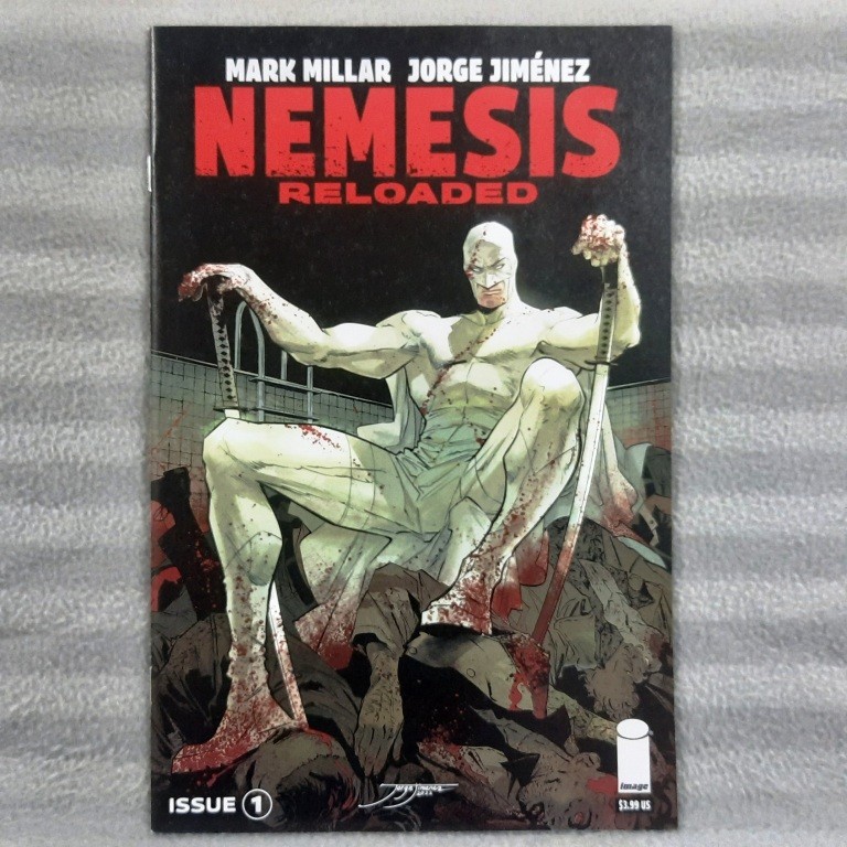 Nemesis Reloaded 1 (ภาพการ์ตูน) ฉบับแรก Mark Millar, Jorge Jimenez (MATURE READERS)