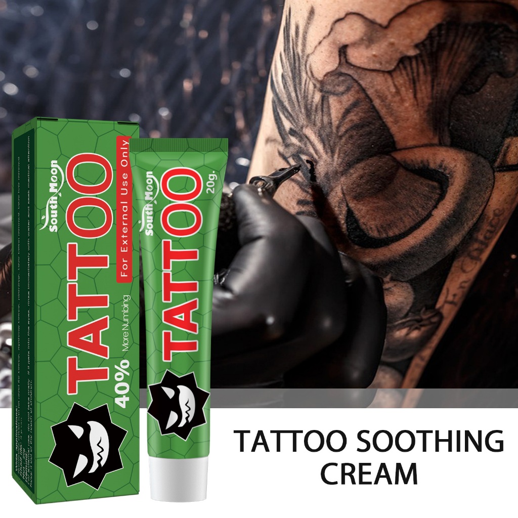 South Moon Tattoo Relief Cream 20g Tattoo Pain Relief Skin Care Relief Cream