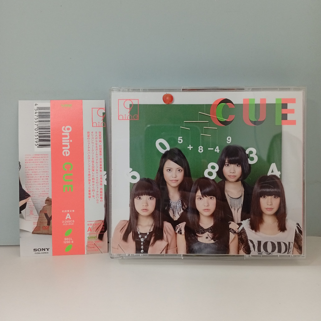 U306-49 2CD+DVD TERPAKAI [ 9NINE CUE ] ใช้แล้ว 2CD+DVD U306-49