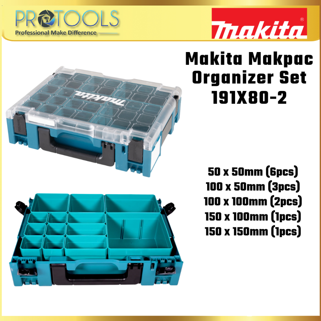 ชุด ORGANIZER MAKITA 191X80-2 MAKPAC