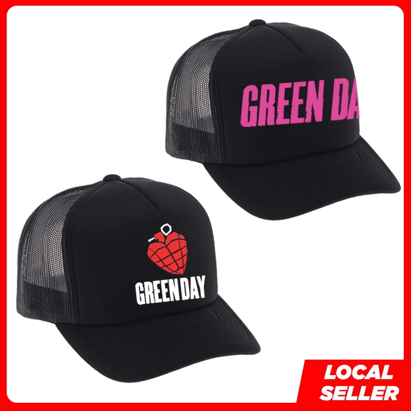 หมวกแก๊ป Green Day Idiot Punk Rock Trucker