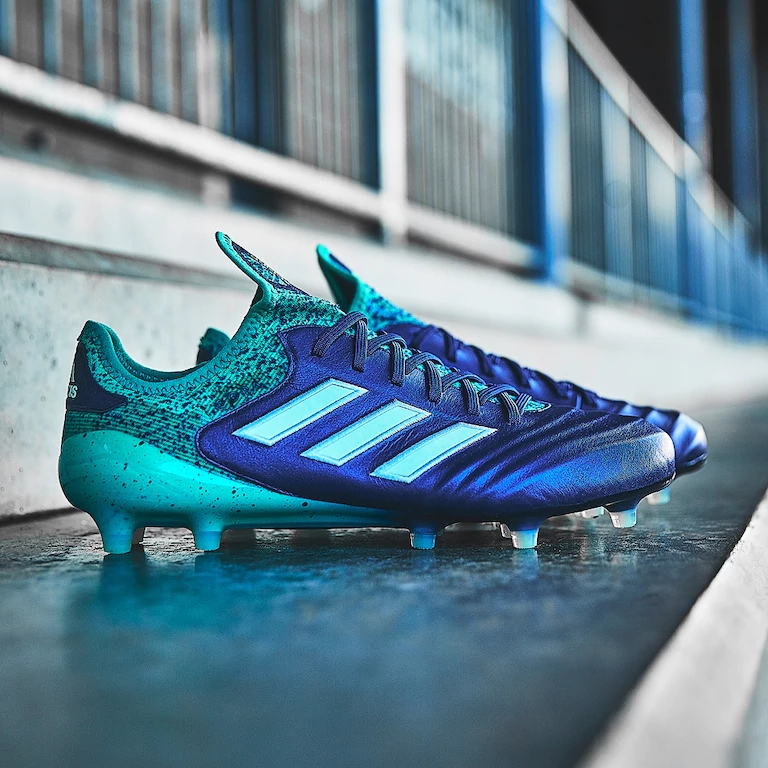 Adidas_copa 18.1 FG รองเท้าฟุตบอลผู้ชาย Kasut Bola Sepak รองเท้าผ้าใบออกกําลังกายรองเท้าออกกําลังกาย