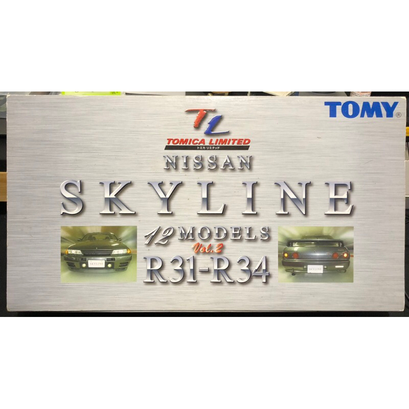 Tomica Limited Nissan Skyline R31-R34 12 รุ่น (เล่ม 2)