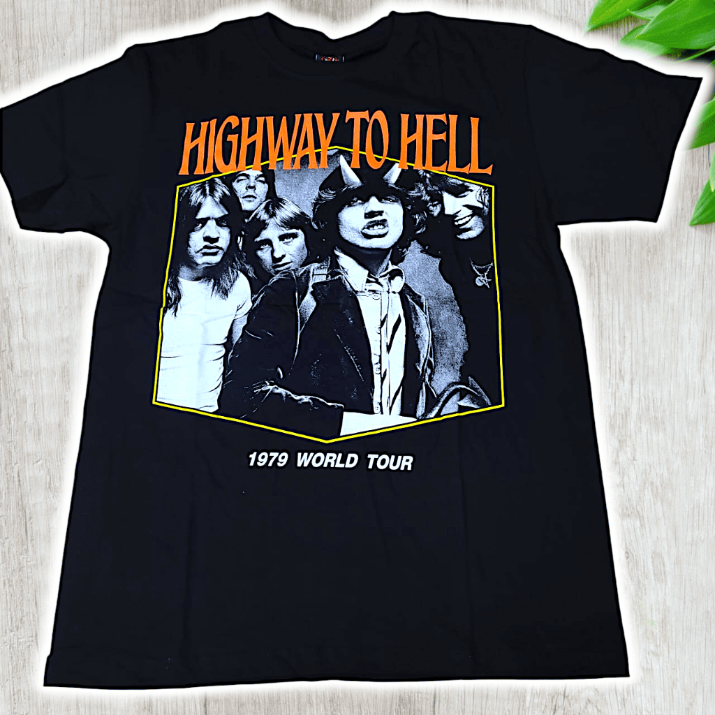 Baju ACDC (1706) เสื้อยืด Band Rock Yeah