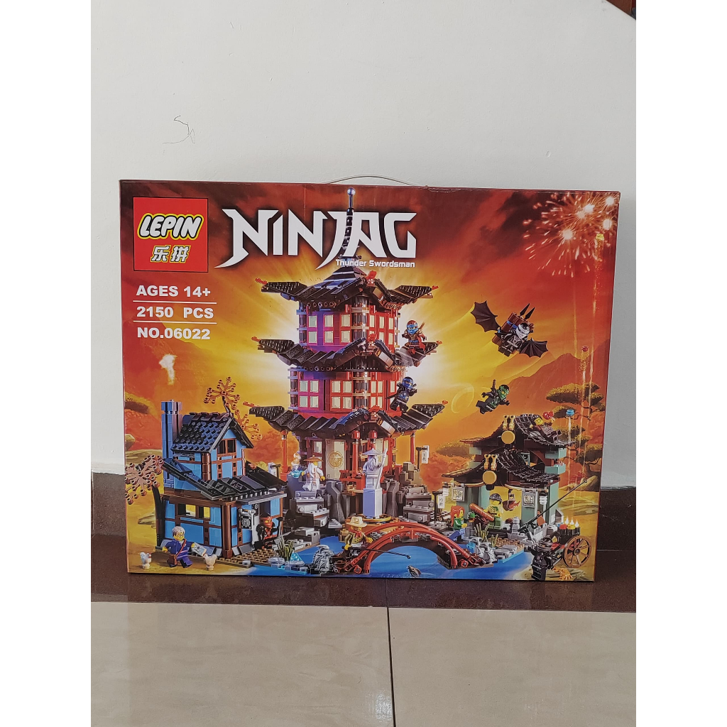 Lepin 06022 Ninjago วัดของ Airjitzu