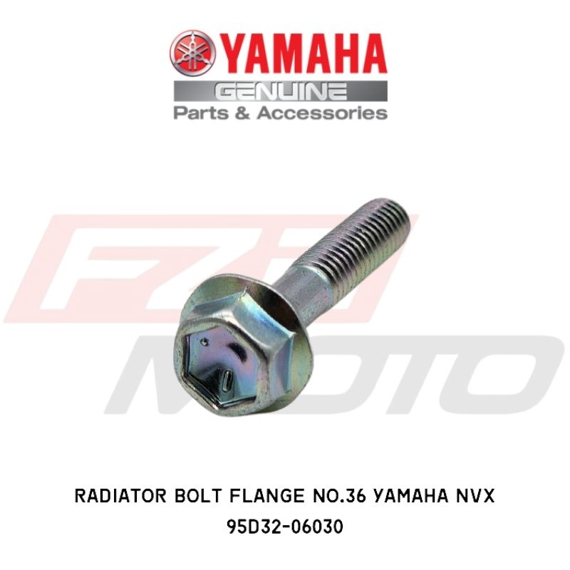 BOLT RADIATOR FLAANGE NO.36 YAMAHA NVX 95D32-06030