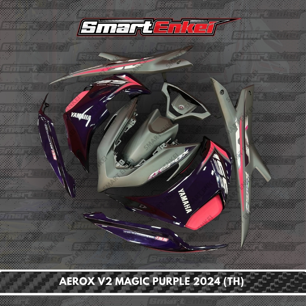 ชุดครอบ NVX155 V2 AEROX MAGIC PURPLE 2024