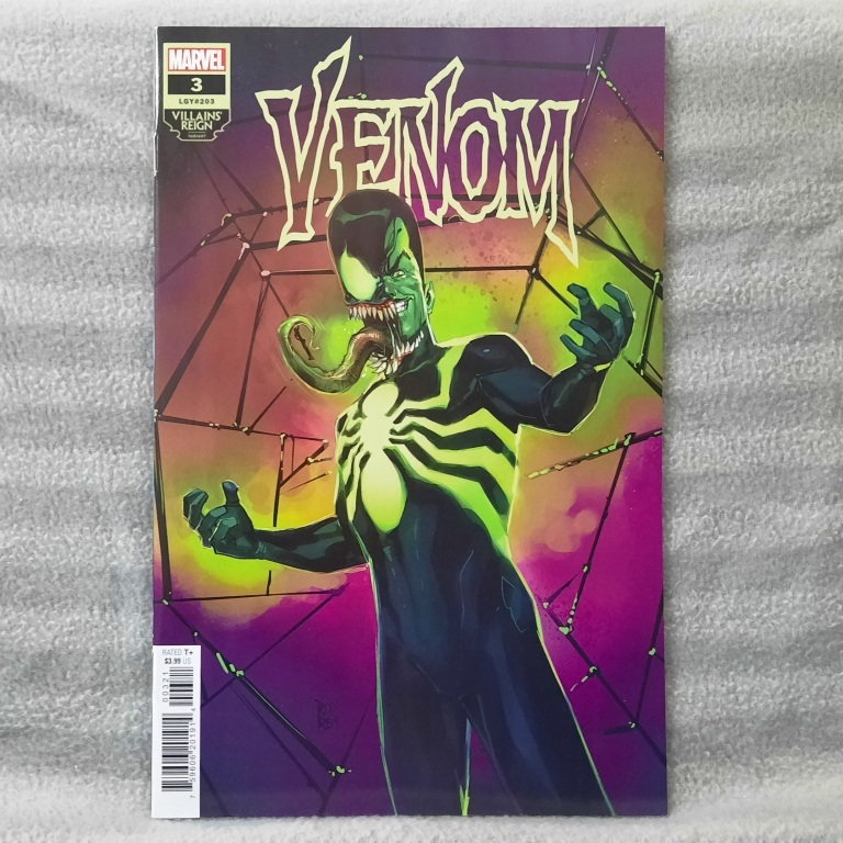 Venom 3 Rod Reis Villains Variant (2021 Marvel Comics) Ram V, Bryan Hitch
