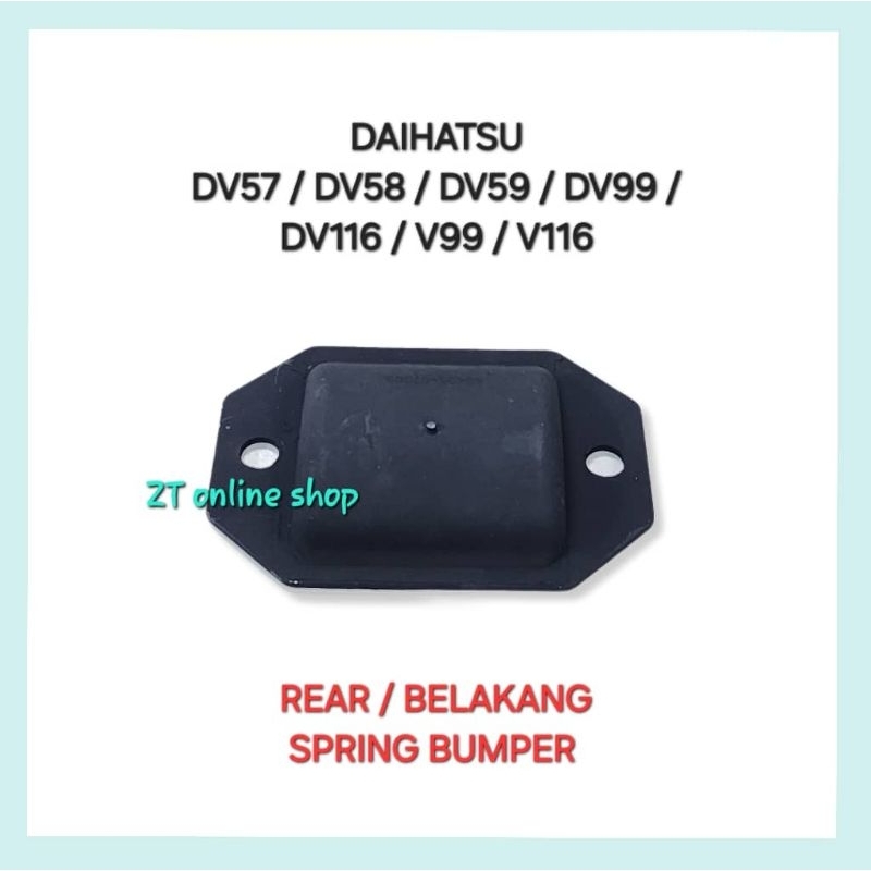 DAIHATSU DV57 DV58 DV59 DV99 DV116 V99 V116 / REAR SPRING BUMPER