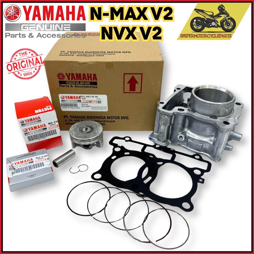 NMAX V2 / NVX V2 CYLINDER BLOCK SET BLOCK SET BDL-WE13-00 YAMAHA