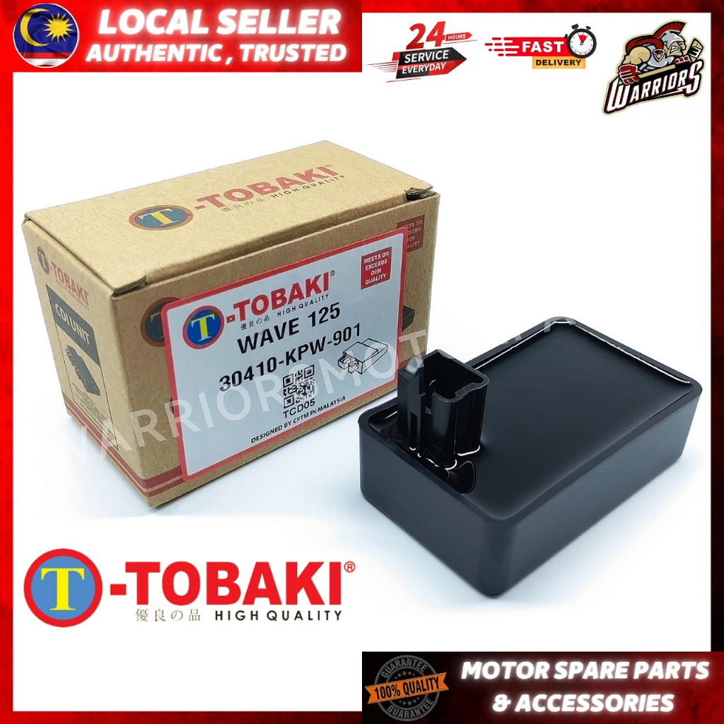 HONDA WAVE125/W125/W125S/W125-S/W125X/W125-X KPW [TOBAKI] CDI UNIT ASSY (STANDARD) CODE 30410-KPW-90