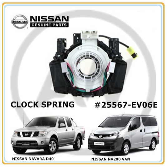 Nissan Navara D40 2005-2015 NV200 Van Steering Air Bag Clock Spring Spiral Cable